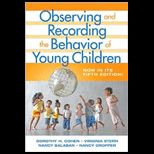 Observing and Recording Behavior of Young Children