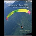 Marketing Strategy  A Decision Focused Approach