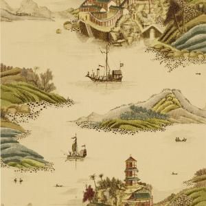 The Wallpaper Company 8 in. x 10 in. Neutral Dun Huang Route Wallpaper Sample WC1282266S