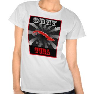 Obey Cuba T shirts