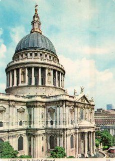 Vintage Post Card London, St. Paul's Cathedral #106, Charles Skilton's Postcard Series 