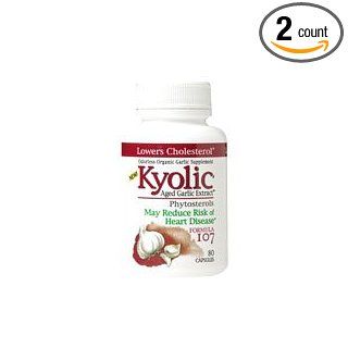 Kyolic Phytosterols #107, 80 cap ( Multi Pack) Health & Personal Care