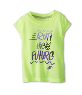 Nike Kids Run the Future Tee Girls T Shirt (Yellow)