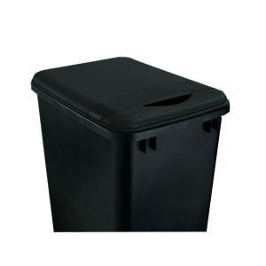 Rev A Shelf 35 quart Black Waste Container Lid RV 35 LID 18 1