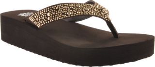 Womens Yellow Box Africa   Brown Sandals