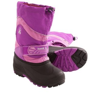 Kamik Icefort Winter Boots   Waterproof (For Kids)   VIOLET (12 )