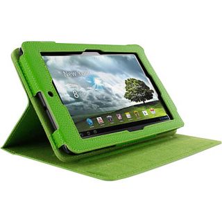 Asus MeMO Pad 7   Dual View Folio Case Green   rooCASE Laptop Sleeves