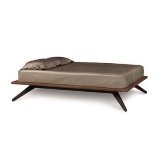 Copeland Furniture Astrid Platform Bed 1 AST 0 Finish Walnut and Dark Chocol