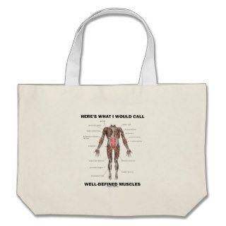 Here's What I Would Call Well Defined Muscles Tote Bags