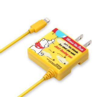 Disney Characters AC Charger for iPhone 5/5s/5c (Winnie the Pooh) Cell Phones & Accessories
