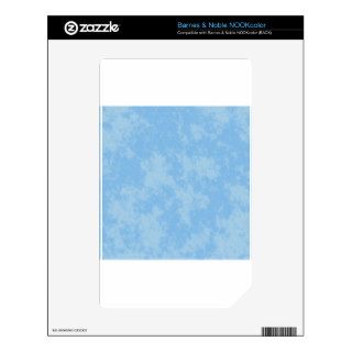 Blue3 Soft Grunge Design Decals For NOOK Color