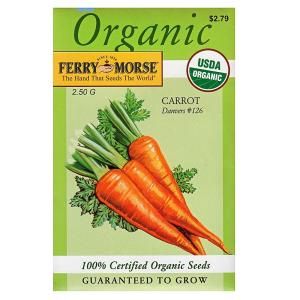 Ferry Morse #126 2.5 Gram Danvers Carrot Seed 3023