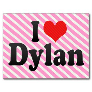 I Love Dylan Postcards