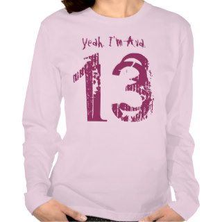 13th Birthday Gift Custom Name for Her Shirts