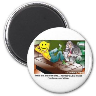 Everybody's In Therapy Funny Tees Mugs Cards Gifts Refrigerator Magnets