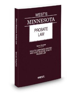 West's Minnesota Probate Law, 2012 ed. (9780314923714) Thomson West Books