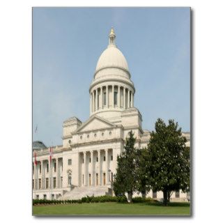 Arkansas State Capitol Little Rock Post Card
