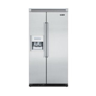 Viking VCSF136DSS 36 Inch Side by Side Refrigerator Appliances
