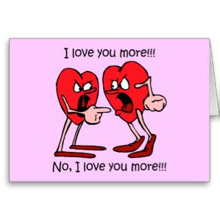 Funny I love you Cards