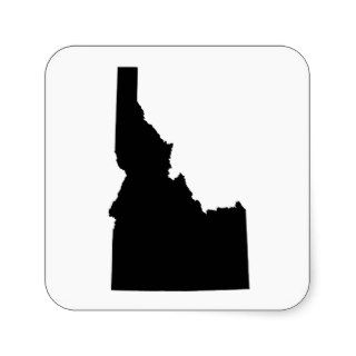 Idaho State Outline Stickers