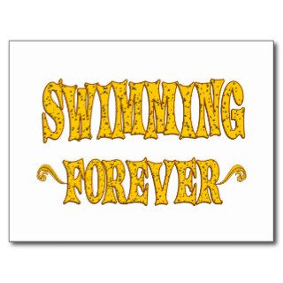 Swimming Forever Post Card