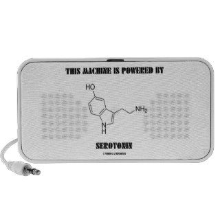This Machine Is Powered By Serotonin (Chemistry) Portable Speakers