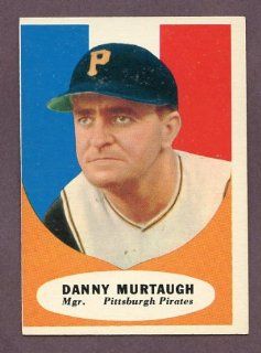 1961 Topps #138 Danny Murtaugh Pirates EX MT 206467 Kit Young Cards Sports Collectibles