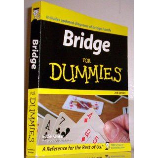 Bridge For Dummies Eddie Kantar 9780471924265 Books