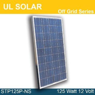 Solar Panel 125 Watt 12 Volt DC  Patio, Lawn & Garden