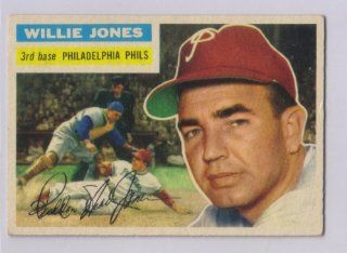 1956 Topps #127 Willie Jones Sports Collectibles