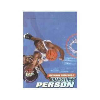 2000 01 Ultra #128 Wesley Person Sports Collectibles