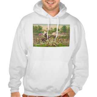 Philippine American War Battle of Quingua 1899 Hooded Pullover