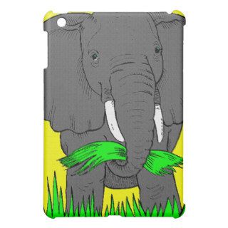 ELEPHANT IN THE GRASS CASE FOR THE iPad MINI