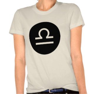 Libra Symbol   Customized T Shirts