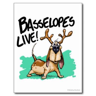 Basselopes Live Post Cards