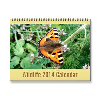 Animals Of The World   Wildlife Calendar For 2014