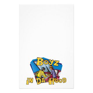 Boyz In Da Hood Stationery Paper