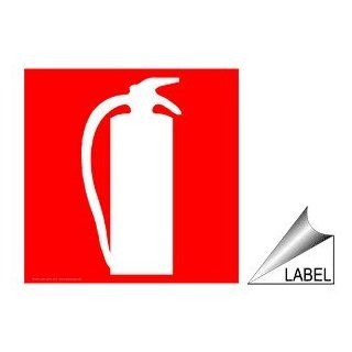 Fire Extinguisher Symbol Label LABEL SYM 138 c Fire Safety / Equipment  Message Boards 