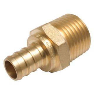 SharkBite UC138LFA Threaded Male Adapter, 3/4 Inch by 1/2 Inch   Faucet Aerators And Adapters  