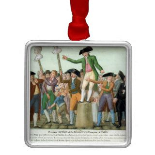 The Beginning of the French Revolution Christmas Tree Ornaments
