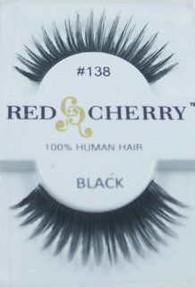 Red Cherry False Eyelashes #138 (Packs of 3)  Fake Eyelashes And Adhesives  Beauty