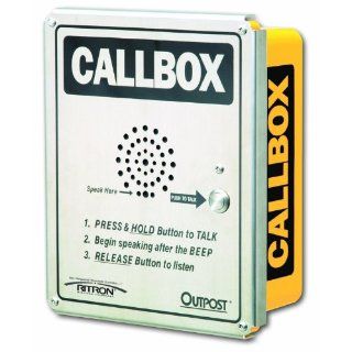 Ritron RQX 157 XT VHF Callbox, Outdoor enclosure, 1 channel, 1 watt, narrowband, relay, voice