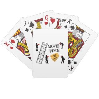 Come One Come All It's Movie Time Poker Deck