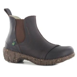 El Naturalista 158 Grain Yggdrasil Brown Womens Boots Shoes