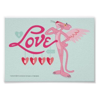 Pink Panther   I love you more Poster