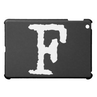 Letter F iPad Mini Cover
