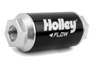 Holley 162 554 Black Billet Finish Fuel Filter Automotive