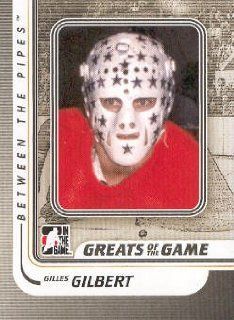 2010 11 In The Game Between The Pipes Hockey #162 Gilles Gilbert Trading Card Sports Collectibles