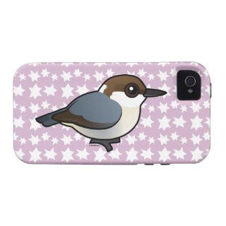 Brown headed Nuthatch Case For The iPhone 4