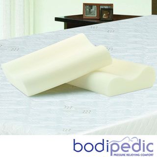 Bodipedic Essentials Contour Memory Foam Pillows (Set of 2) Bodipedic Memory Foam Pillows
